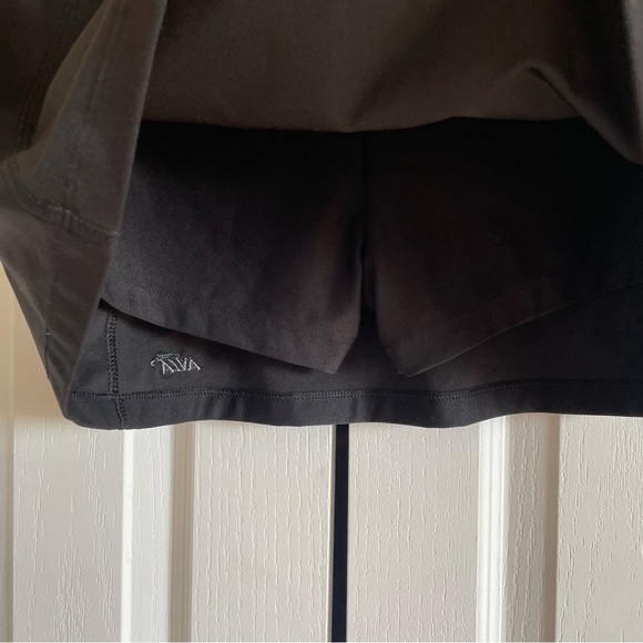 Avia Tennis Golf Skort Women’s S Black Active Elastic Waistband Pull on Casual - Picture 7 of 12